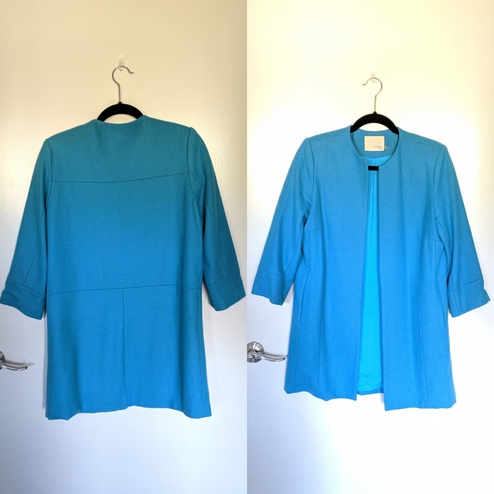 Rhyme & Echo Cobalt Blue Blazer Gem